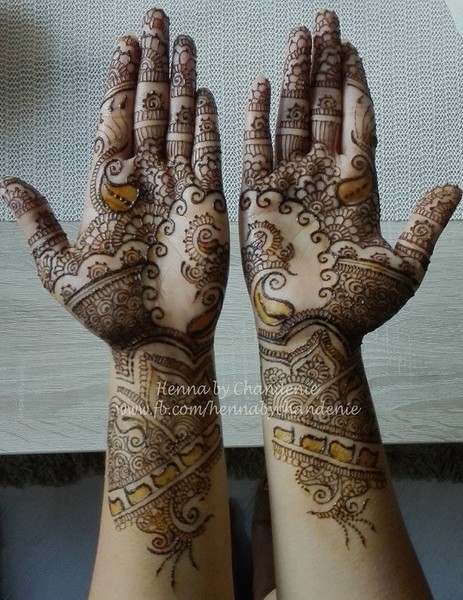 2015 Mehndi Maharani Finalist Henna by Chandenie