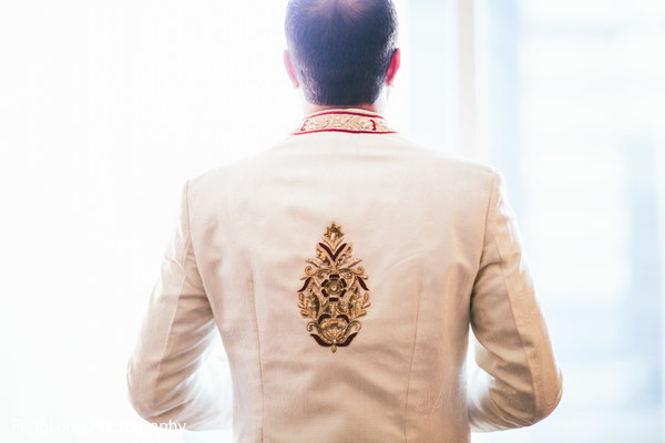 Groom Getting Ready