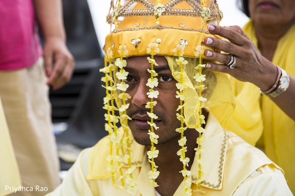 Groom Getting Ready