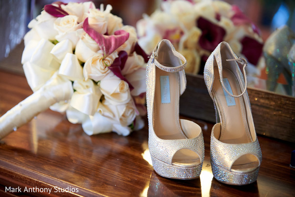 Bridal Bouquet and Shoes