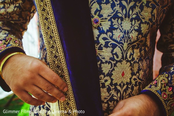 Groom Getting Ready