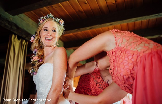 Bride Getting Ready