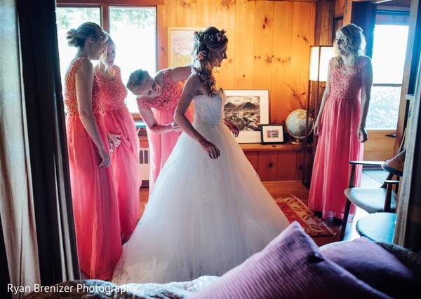 Bride Getting Ready