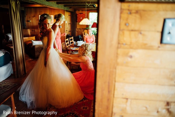 Bride Getting Ready