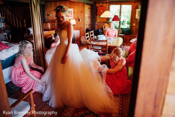 Bride Getting Ready