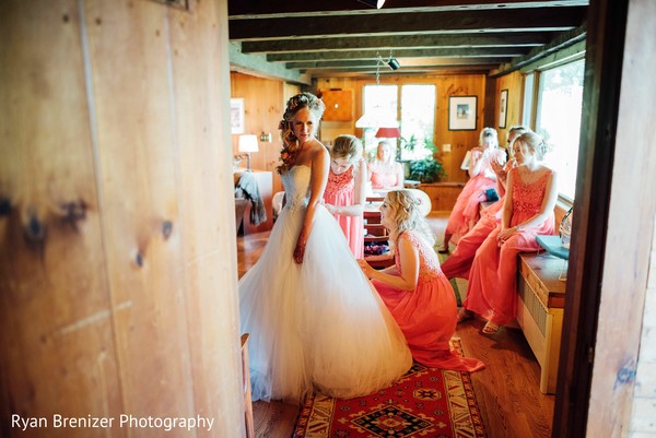 Bride Getting Ready