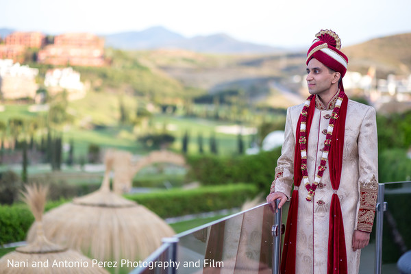 Groom Getting Ready