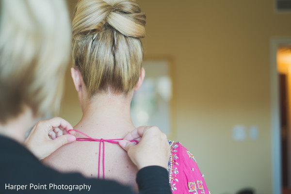 Bride Getting Ready