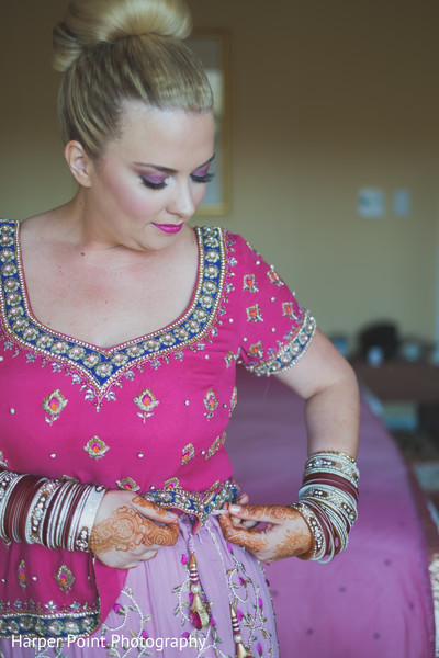 Bride Getting Ready