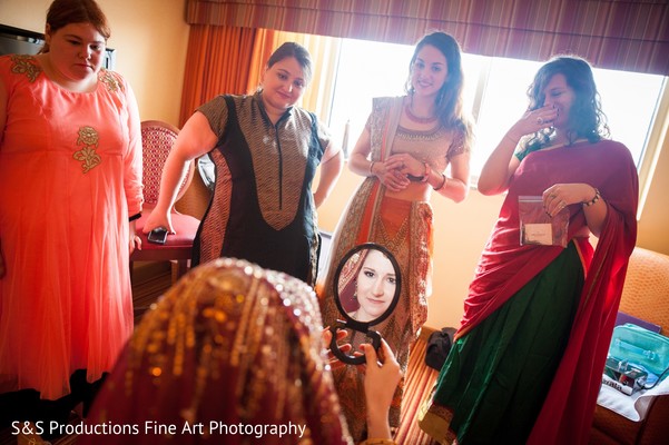 Bride Getting Ready