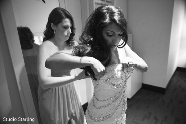 Bride Getting Ready