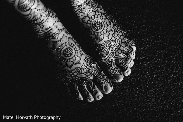 Mehndi'd Feet