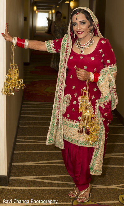 Bride Getting Ready