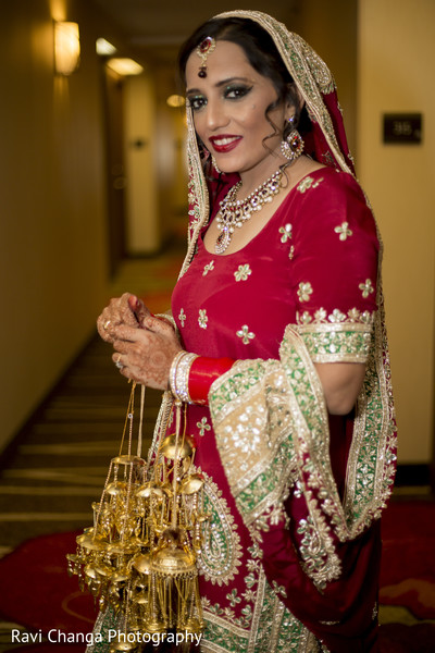 Bride Getting Ready