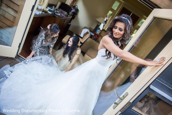 Bride Getting Ready