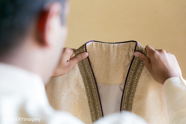 Groom Getting Ready