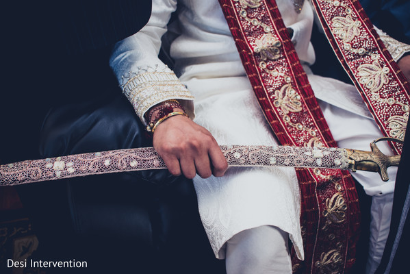 Groom Getting Ready