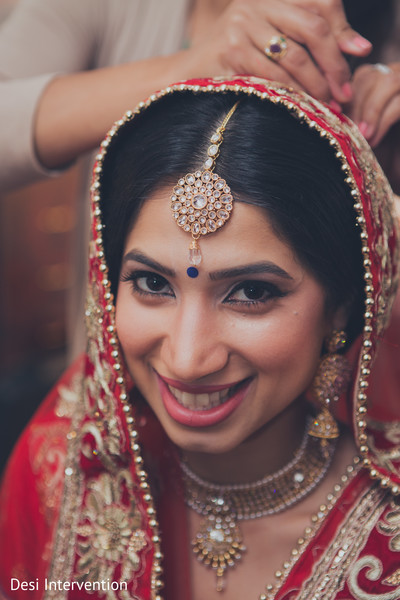 Bride Getting Ready