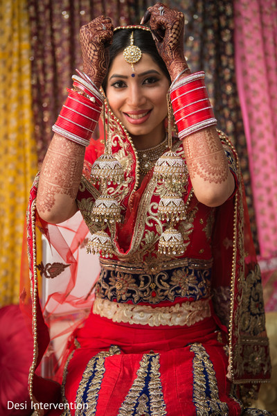 Bride Getting Ready