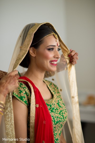 Bride Getting Ready