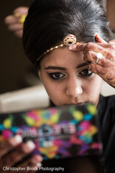 Bride Getting Ready