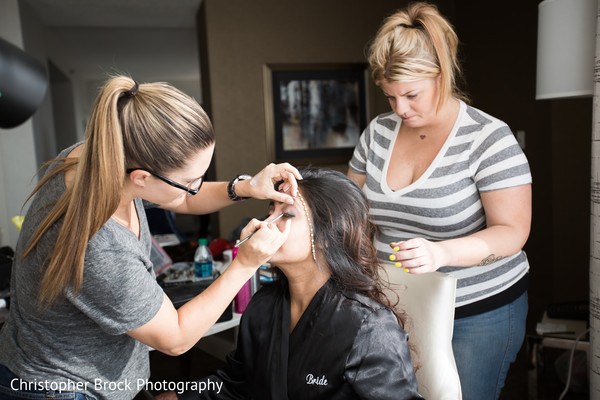 Bride Getting Ready