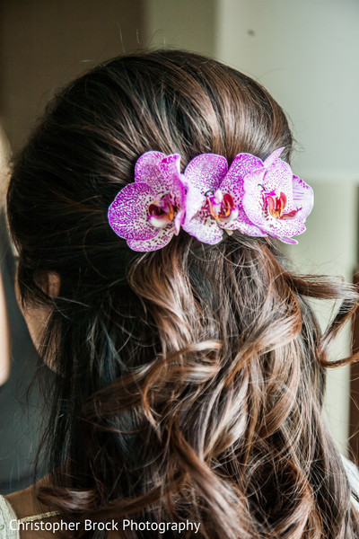 Bride Getting Ready for Reception