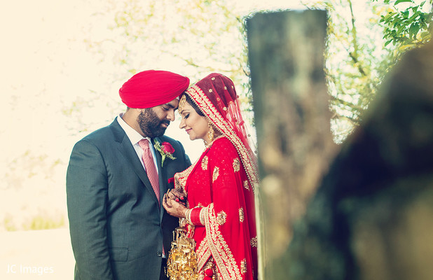 Indian wedding portrait