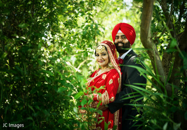 Indian wedding portrait