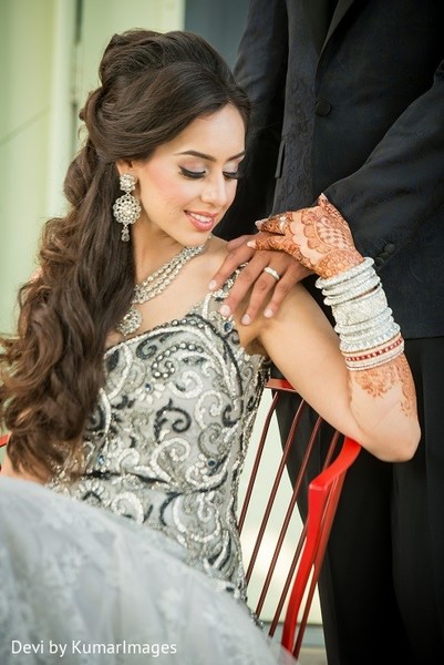 Indian reception portrait