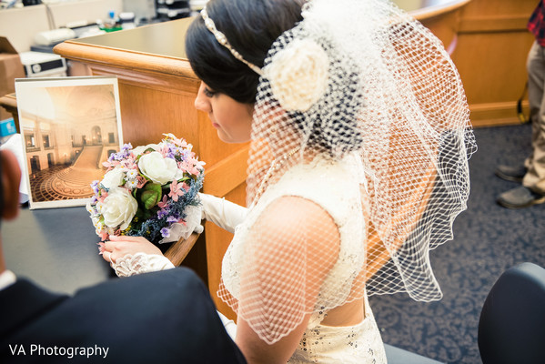 Indian fusion wedding ceremony