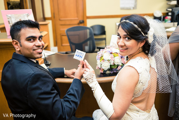 Indian fusion wedding ceremony