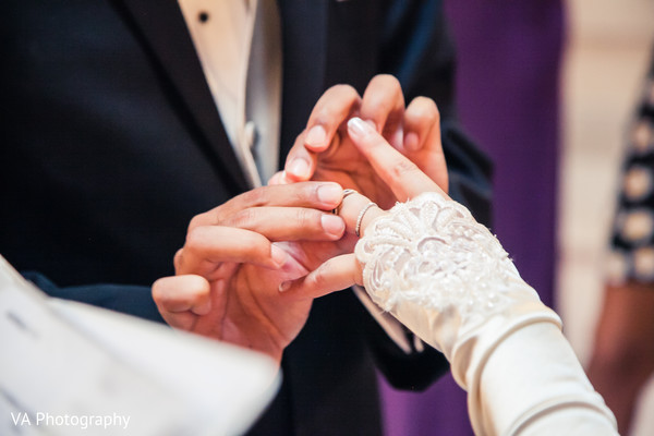 Indian fusion wedding ceremony