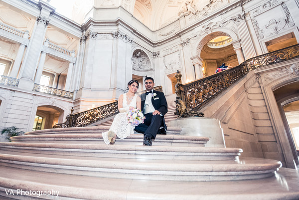 Indian wedding portrait