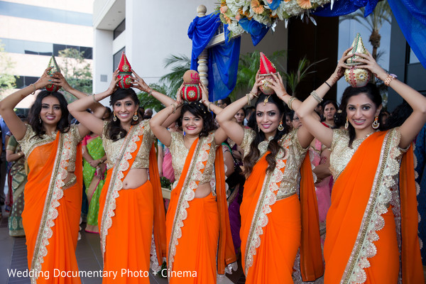 Indian bridal party