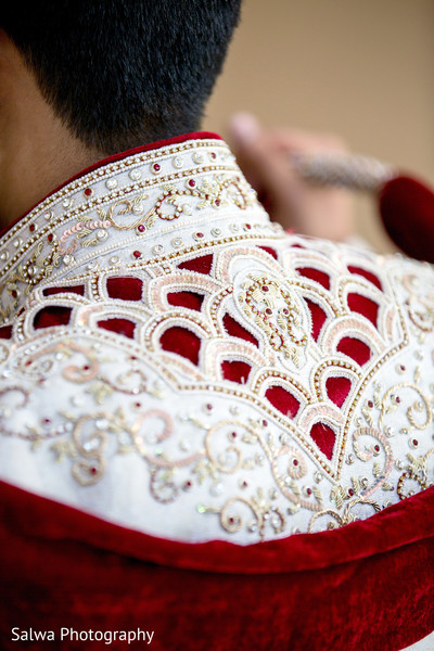 Groom Getting Ready