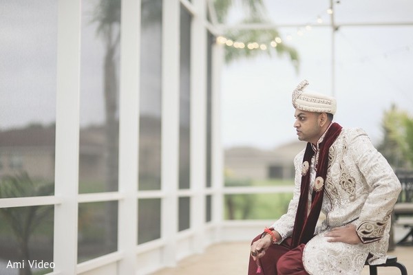 Groom Getting Ready