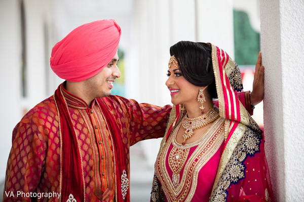 Sikh wedding portrait