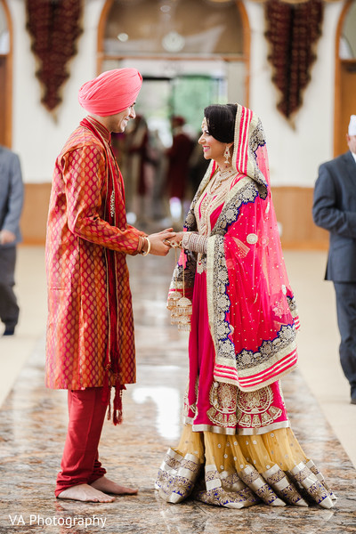 Sikh wedding portrait