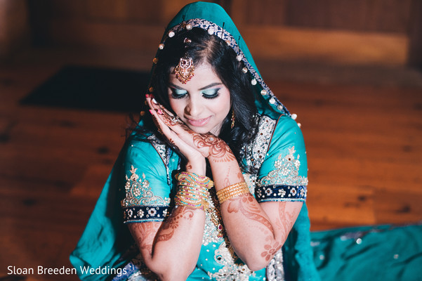 Indian bridal portrait