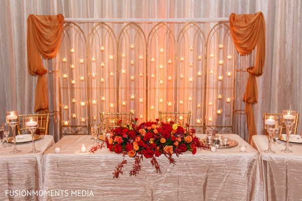 reception decor