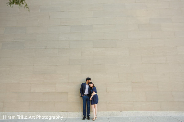 Indian wedding engagement portraits