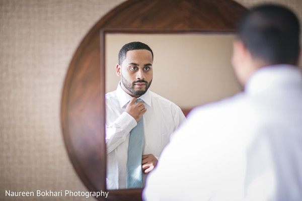 groom getting ready