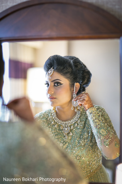 bride getting ready