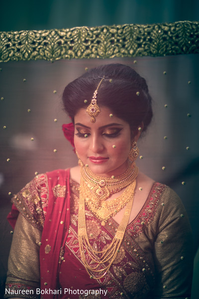 indian bridal portrait