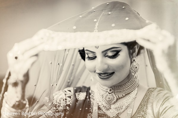 indian bridal portrait