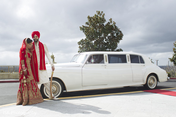 Indian bride and groom photography