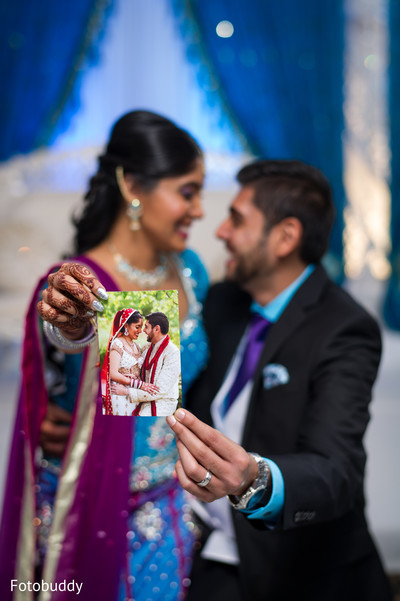 Indian reception portrait