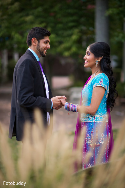 Indian reception portrait