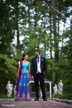 Indian reception portrait